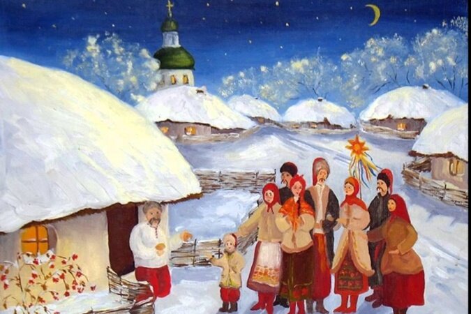 святки колядки фото