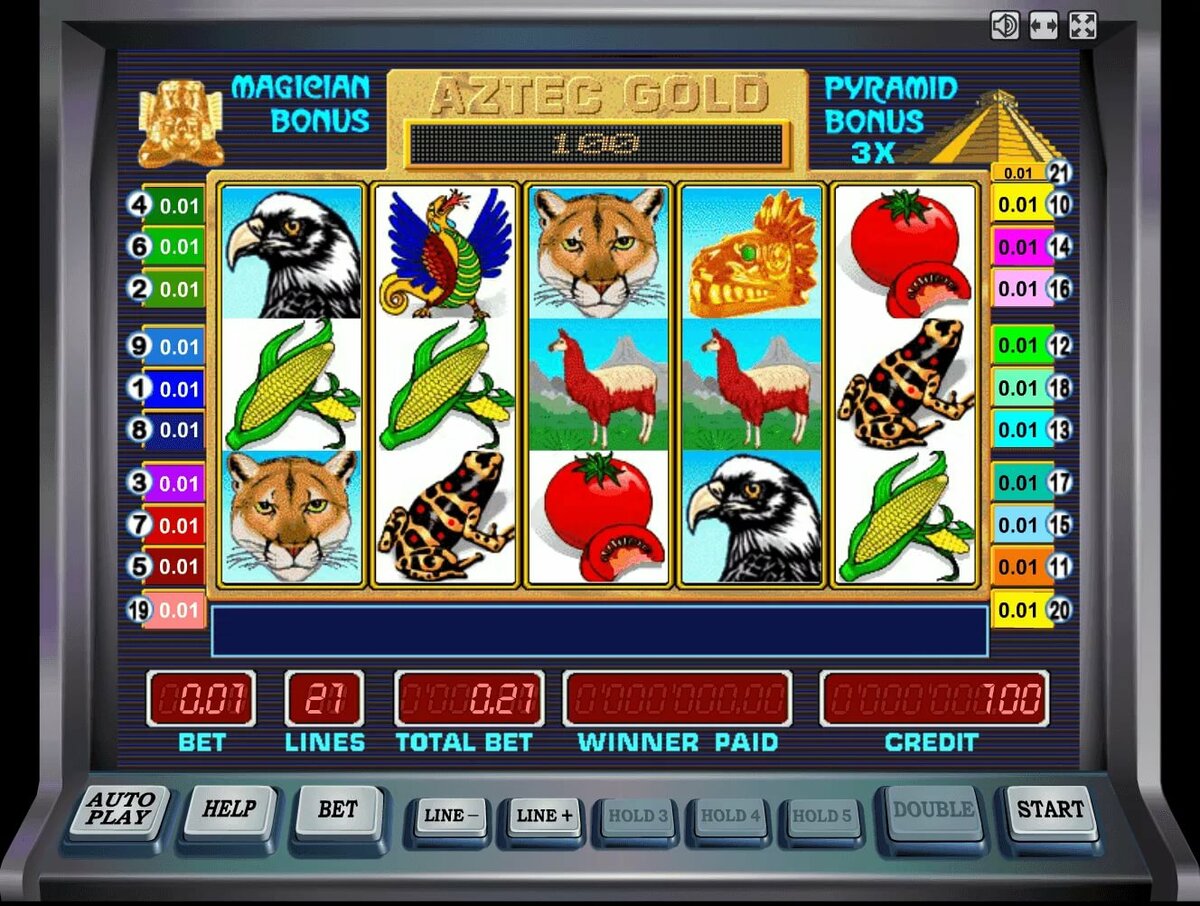 aztec gold игровые автоматы