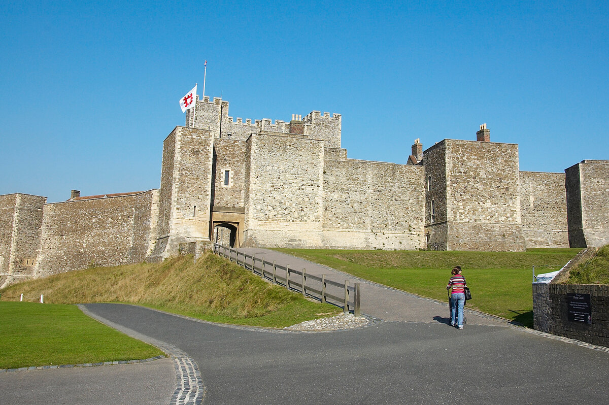 дуврский замок (dover castle) фото