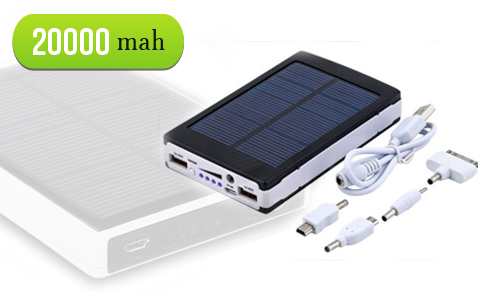 solar power bank 20000 mah фото