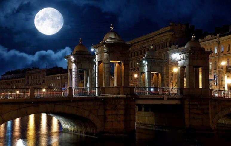 мост ломоносова в санкт петербурге фото