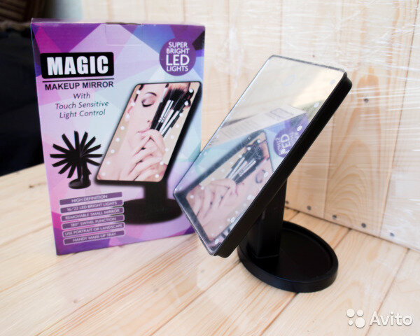 зеркало с подсветкой large led mirror фото