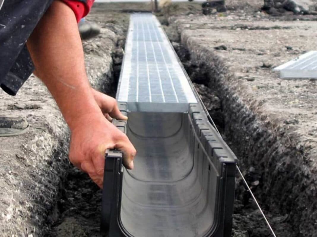 Бетонные лотки своими руками для канавы