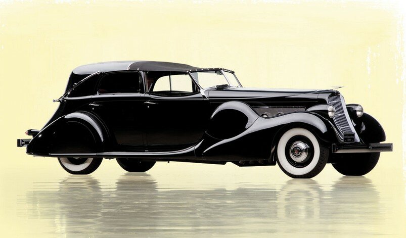 duesenberg sj town car by bohman & schwartz 1935 фото