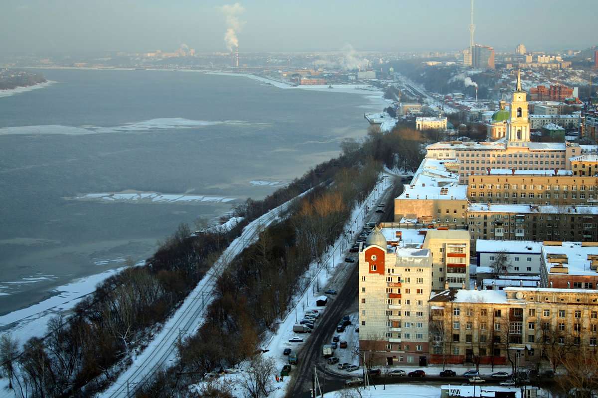 зимний нижний новгород фото