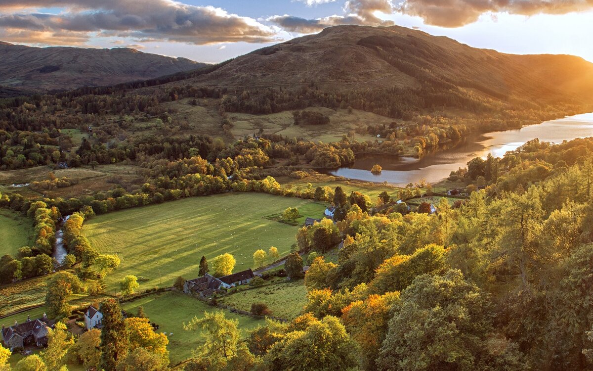 национальный парк лейк дистрикт, англия (lake district) фото