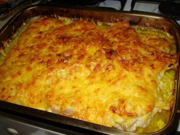 мясо по французски в духовке фото