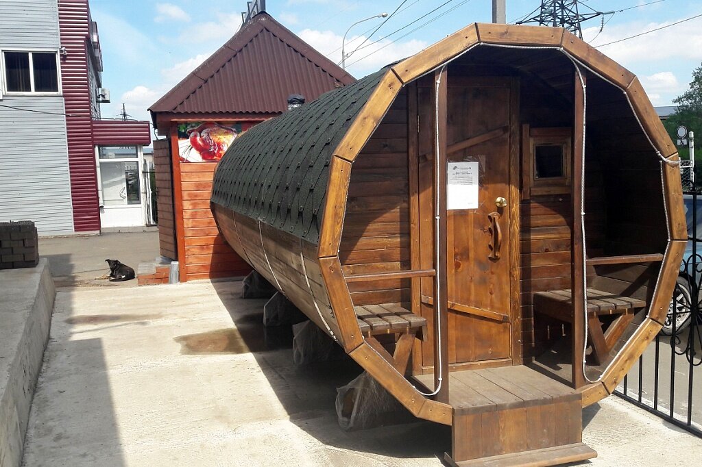 баня квадро бочка фото
