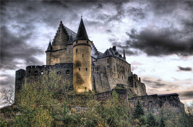 замок вианден фото