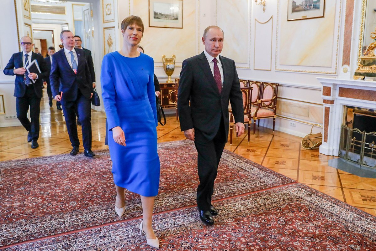 керсти кальюлайд и путин фото