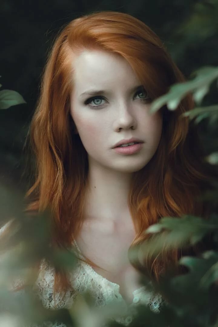 Green eyed redhead layouts — photo 5