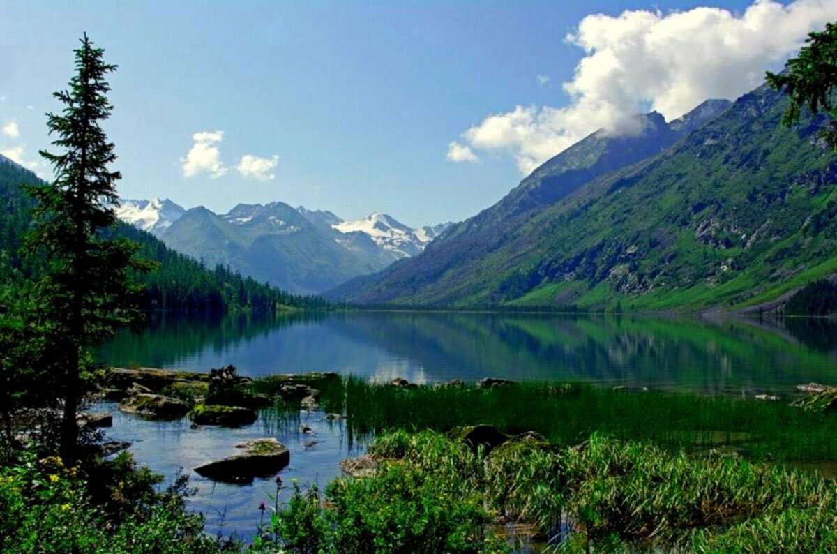 горный алтай мультинское озеро фото