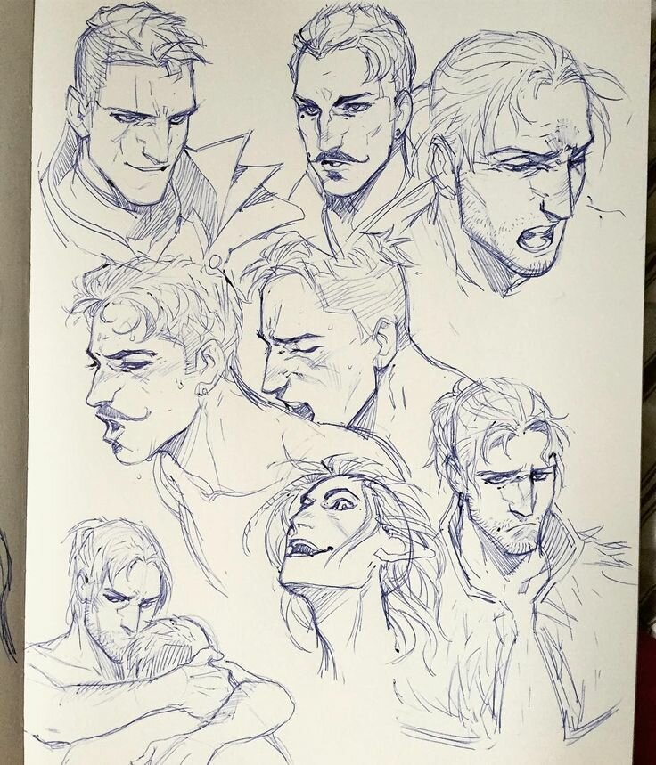 Лица картинки для комиксов