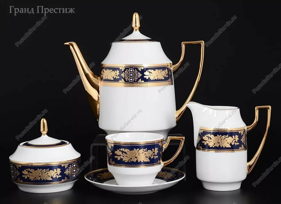 фарфор чайный сервиз бордо фото