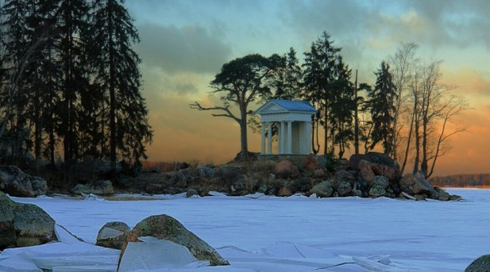 парк монрепо в выборге фото