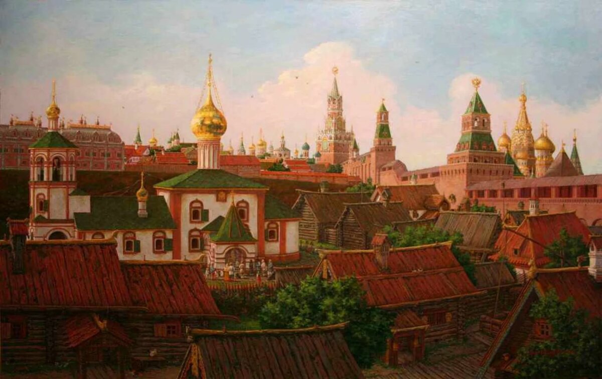 васнецов московский кремль соборы фото