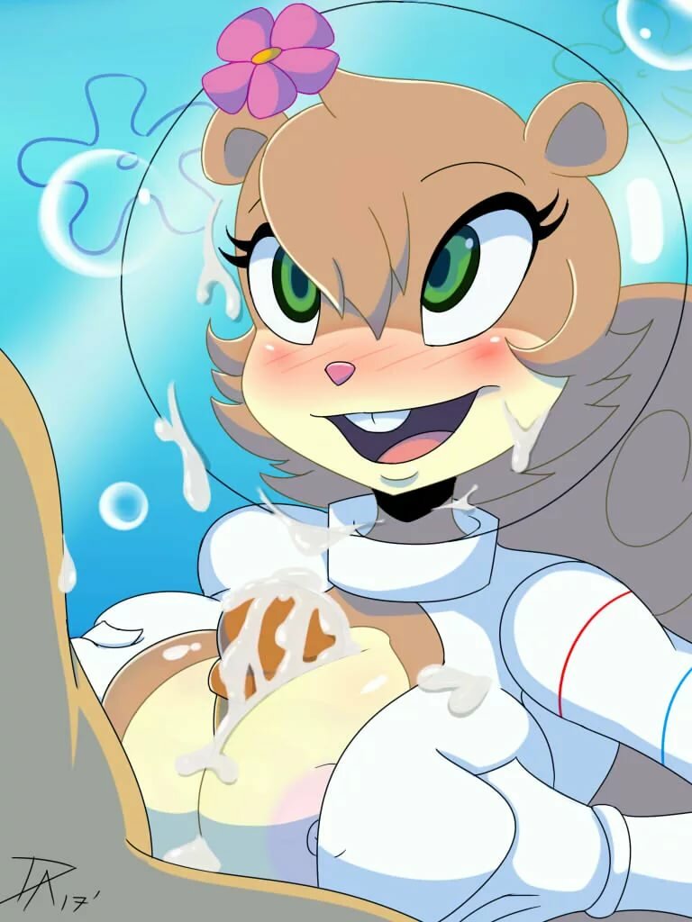 Sexy naked sandy cheeks — photo 7