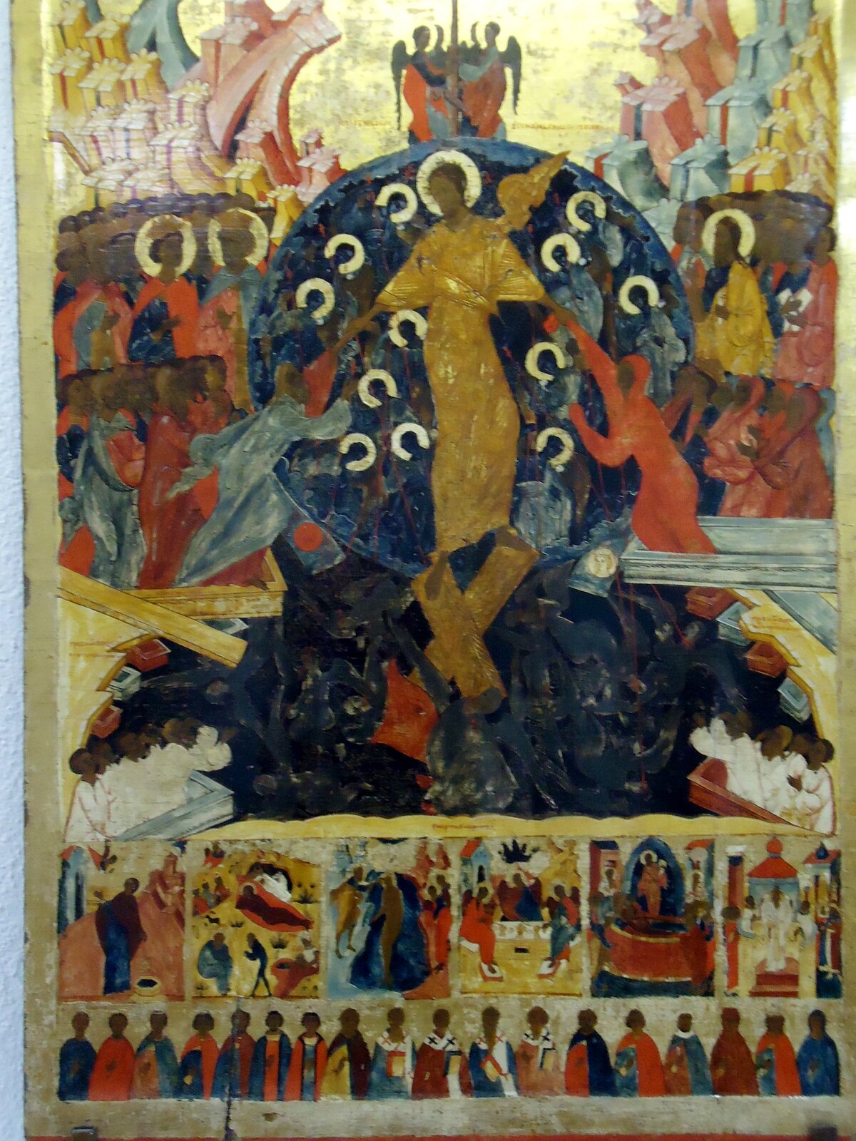 икона сошествие во ад фото