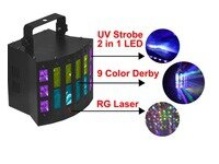 светодиодный прибор mini derby 9 фото