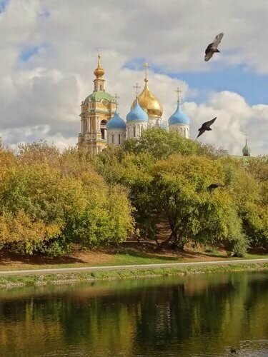 новоспасский монастырь весна фото