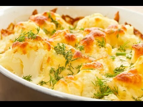 цветная капуста в духовке с сыром фото