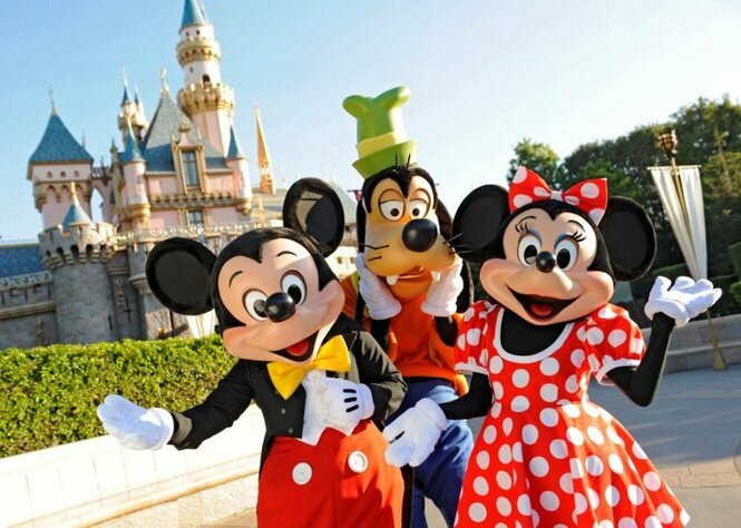 микки маус disneyland фото