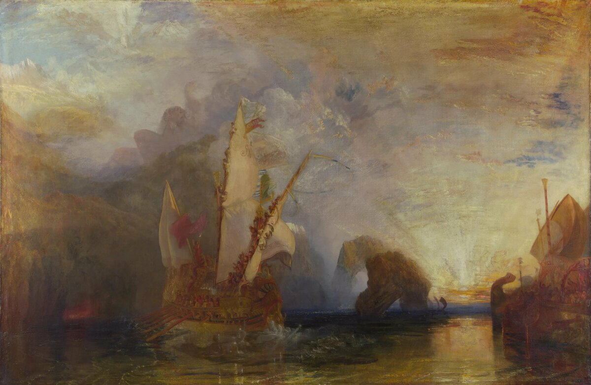 уильям тёрнер ulysses deriding polyphemus фото