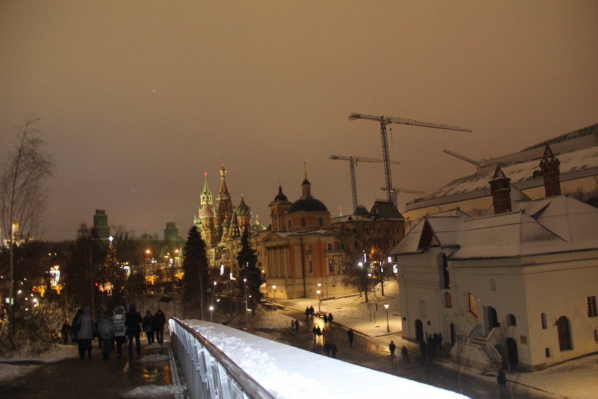 кремль парк зарядье фото