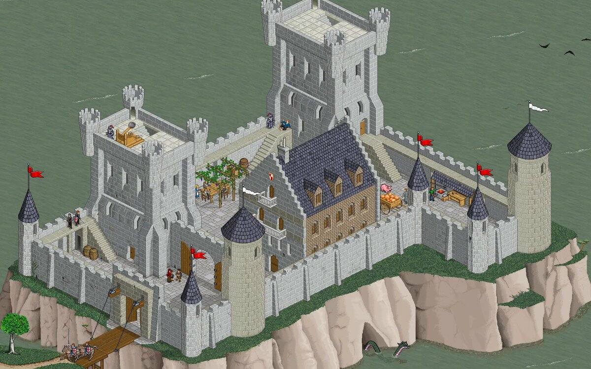 lego средневековый замок фото
