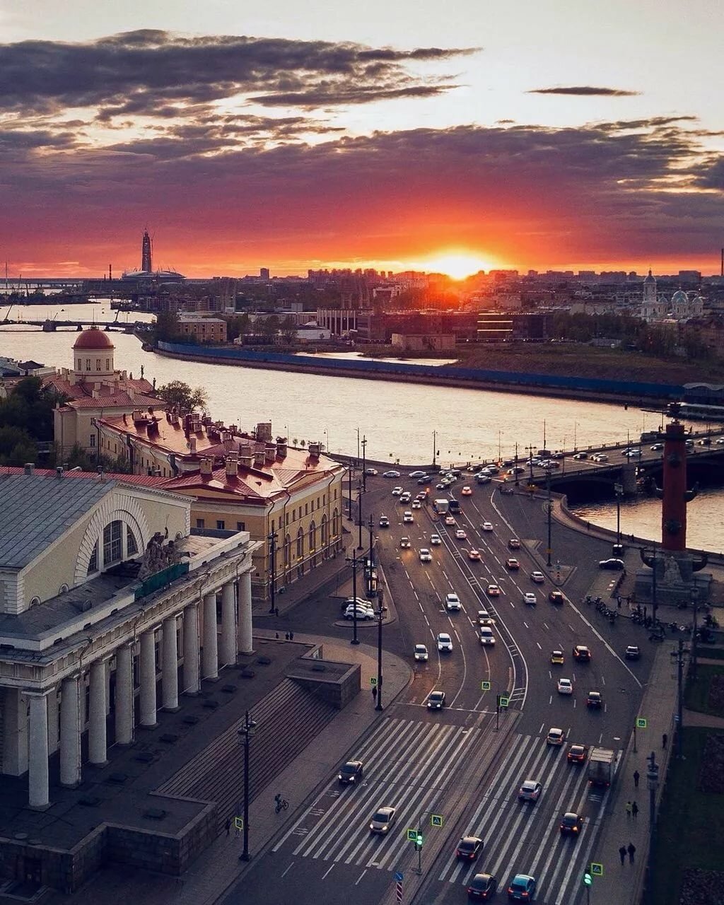 стрелка васильевского острова санкт петербург фото