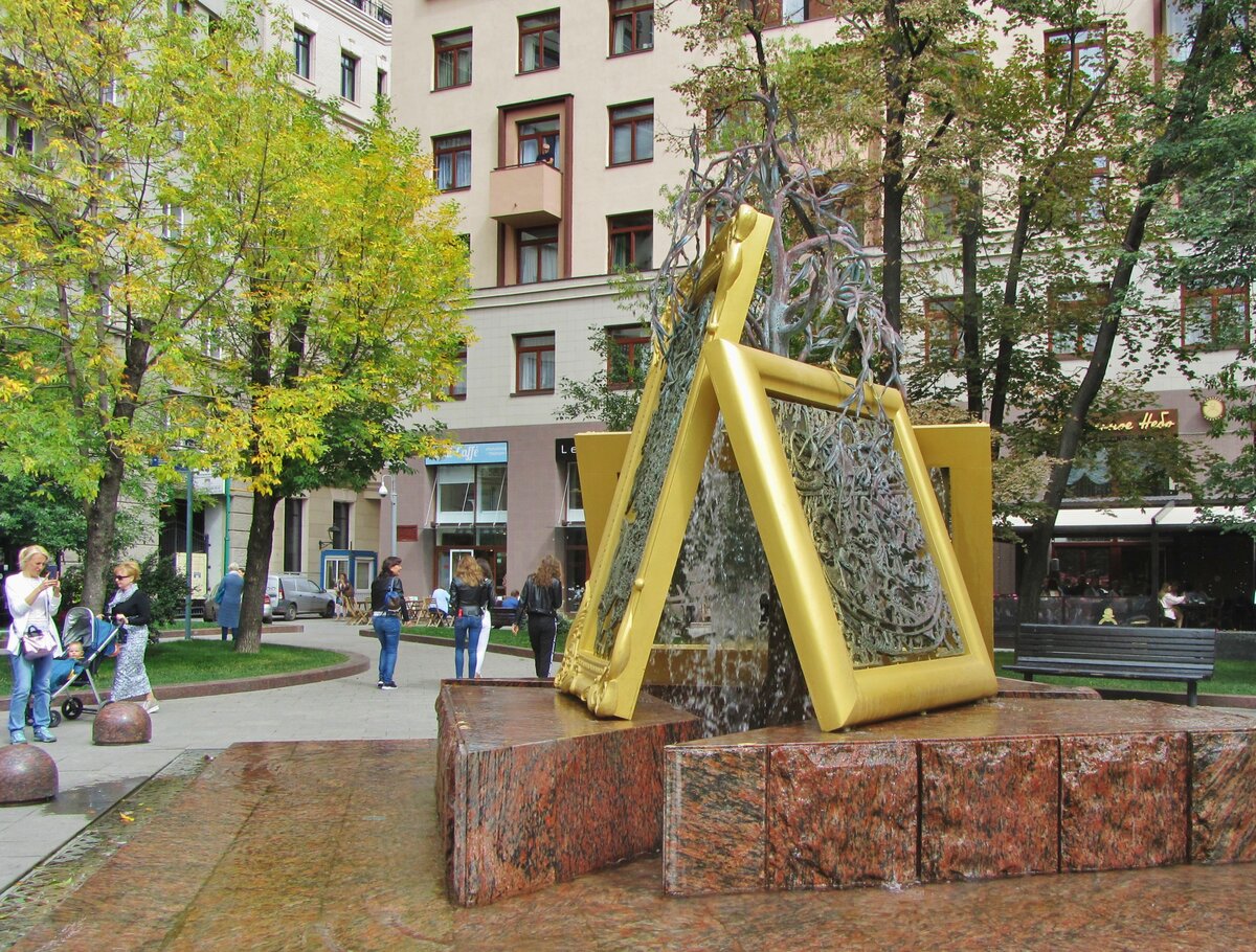 фонтан вдохновение в москве фото