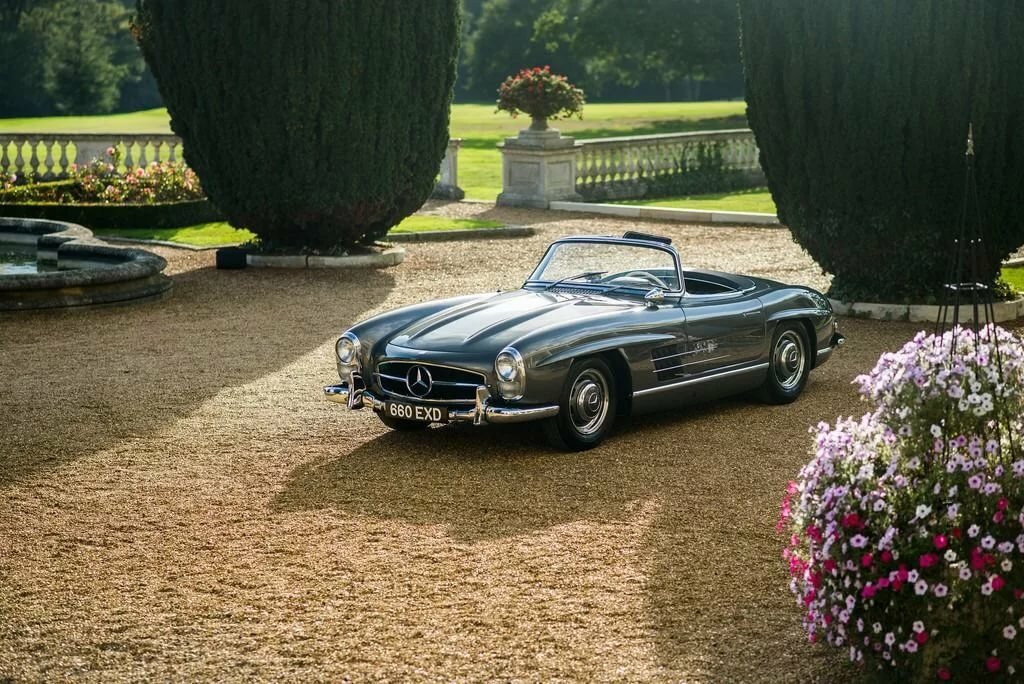 mercedes benz 300 sl roadster фото