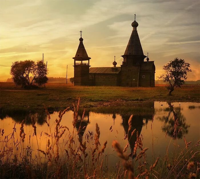 деревянные храмы руси фото