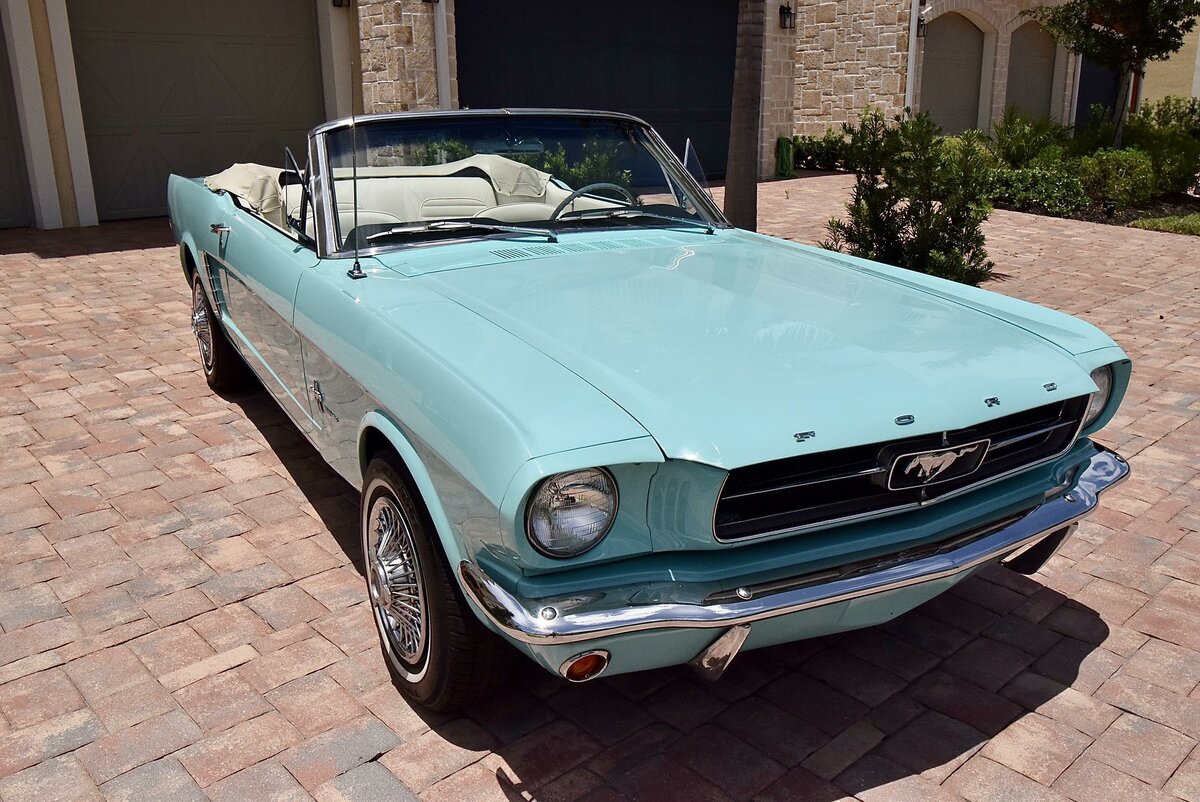 ford mustang convertible 1965 фото