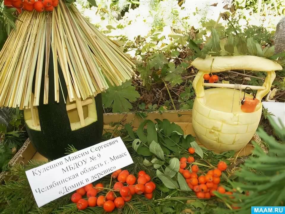 поделки на тему дары осени фото