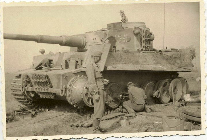 танк тигр 1943 фото