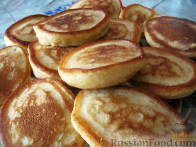 оладьи на кефире фото