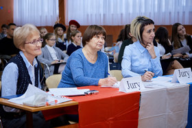 Фото 26. Французский язык. Городское мероприятие памяти Шарля Азнавура в гимназии №38