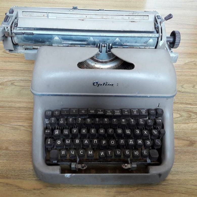 печатная машинка optima м 12 фото