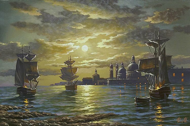 картина венеция айвазовского фото