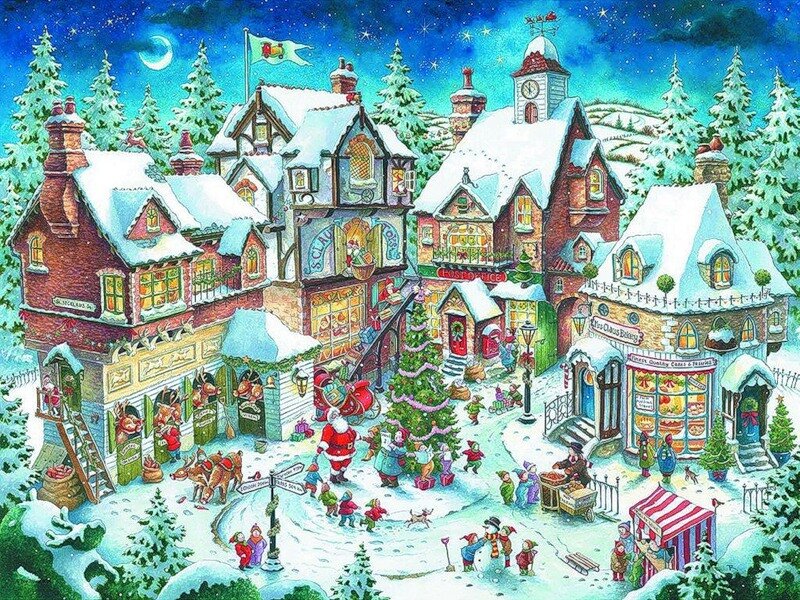 the christmas village фото