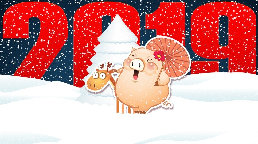 новый год 2019 фото