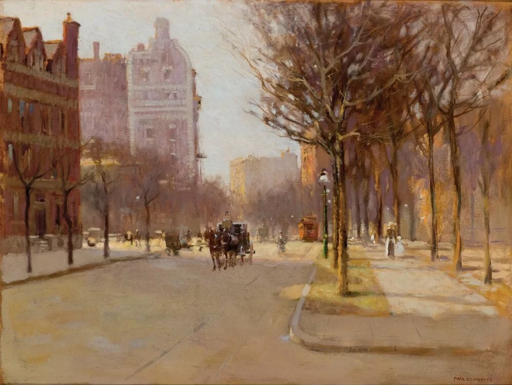 пол корнойер (paul cornoyer 1864-1923). фото