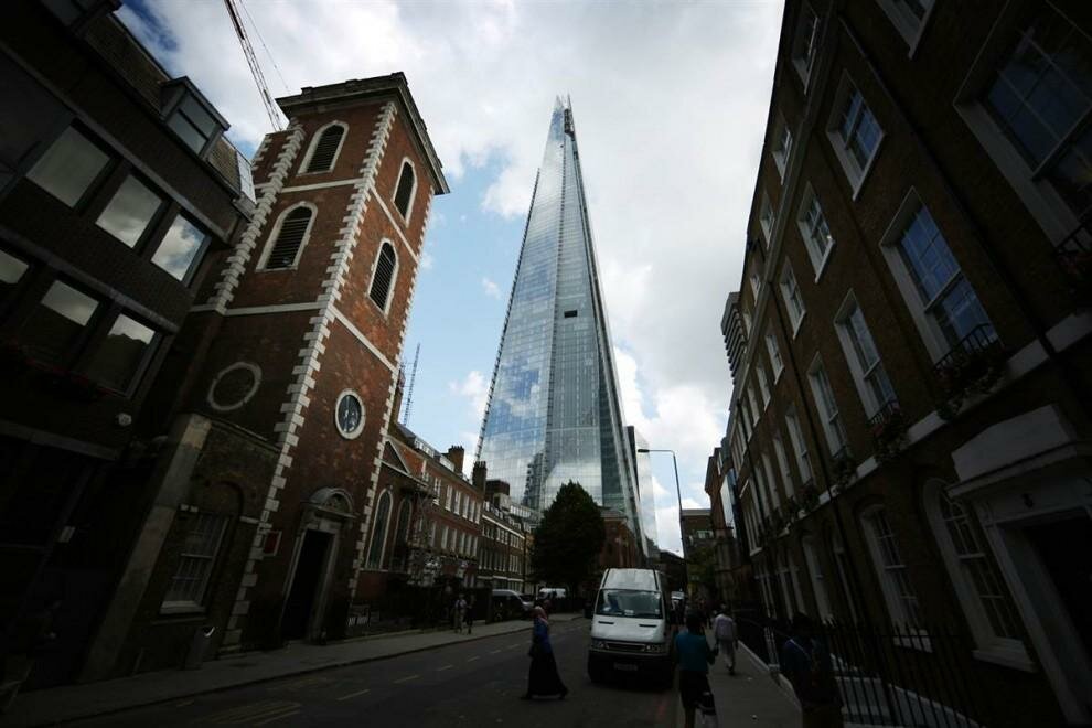 the shard в лондоне фото