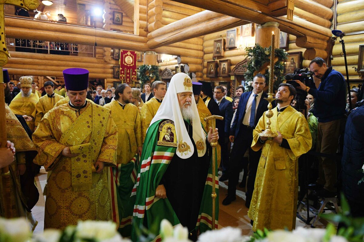 освящение храма фото