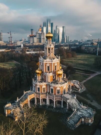 церковь покрова в филях фото