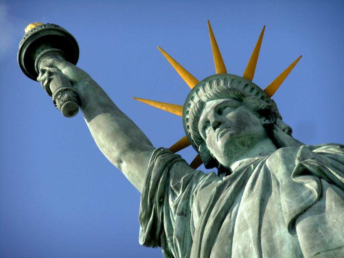 статуя свободы в сша фото