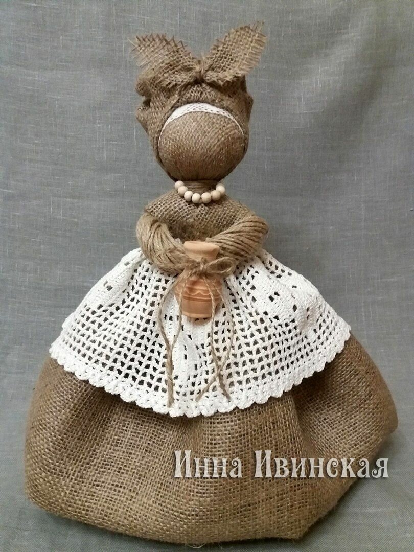 инна ивинская куклы из джута фото