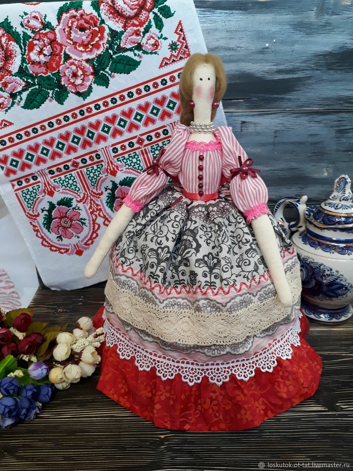 кукла на чайник украинка фото