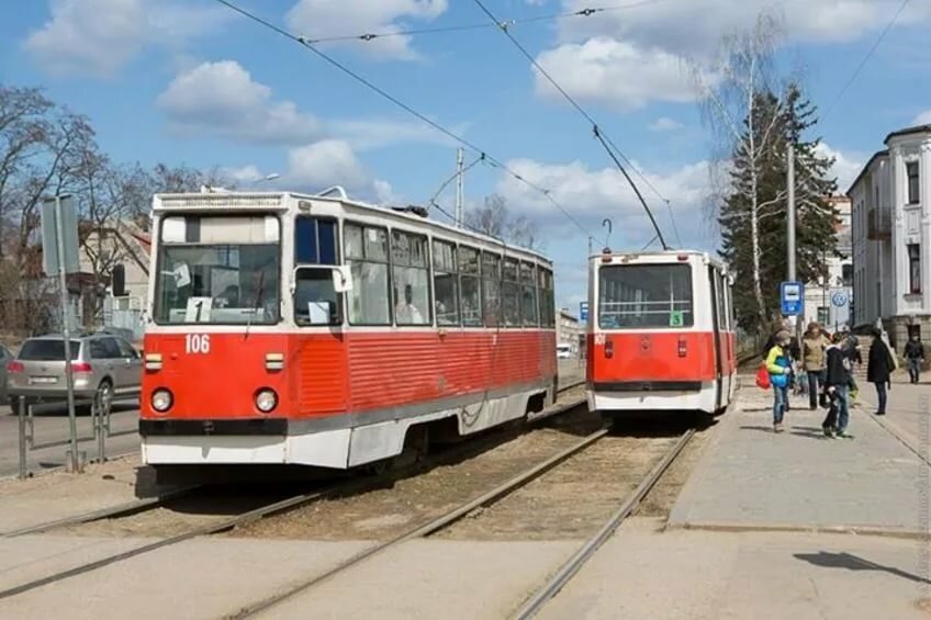 71-605 трамвай фото